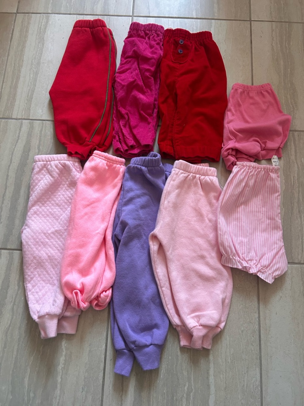Assorted sizes vintage bottoms lot